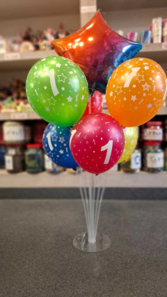 Kit DE GLOBOS ESTAMPADOS CON NUMEROS x 3 (SOLO PARA VENTA MAYORISTA) - comprar online