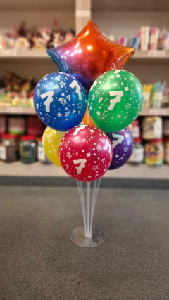 Kit DE GLOBOS ESTAMPADOS CON NUMEROS x 3 (SOLO PARA VENTA MAYORISTA) - Cotitop