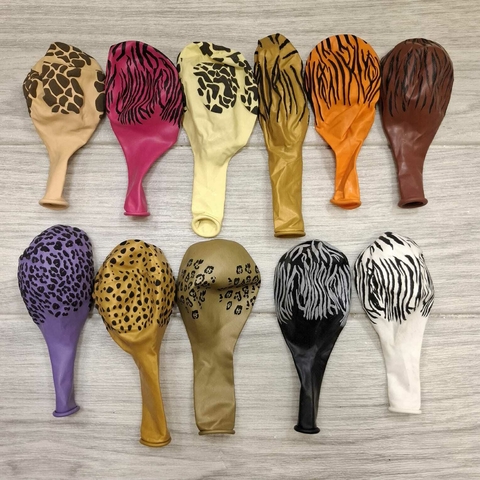 GLOBOS ANIMAL PRINT X 10 - (SOLO VENTA MAYORISTA) - comprar online