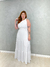 Vestido Longo Feminino Um Ombro Só com Amarração Plus Size - comprar online