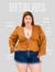 Blusa Feminina Amarração Frontal Plus Size na internet