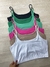 Cropped Feminino Alça Fina Suplex Plus Size - loja online