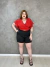 Short Feminino Alfaiataria com Cinto Plus Size