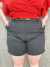 Imagem do Short Feminino Alfaiataria com Cinto Plus Size