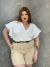 Imagem do Short Feminino Alfaiataria com Cinto Plus Size