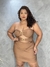 Vestido Feminino Tubinho com Detalhe Dourado Plus Size - loja online