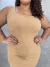 Vestido Feminino Canelado Detalhe Atrás Plus Size na internet