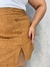 Short Saia Feminino Duna Com Linho Plus Size - Styllus Anas Modas