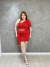 Conjunto Curto Feminino Um Ombro Só Manga Curta Plus - loja online