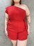 Macaquinho Feminino Duna Um Ombro Só Plus Size - loja online