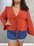 Imagem do Blusa Feminina Amarração Frontal Plus Size