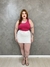 Short Saia Feminino Bengaline Com Cinto Plus Size - comprar online