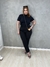 Calça Feminino Alfaiataria Com Cinto Plus Size - comprar online
