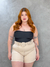 Cropped Feminino Faixa Tomara Que Caia Plus Size - comprar online