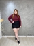 Body Feminino Manga Longa Gola Alta Suplex Plus Size na internet