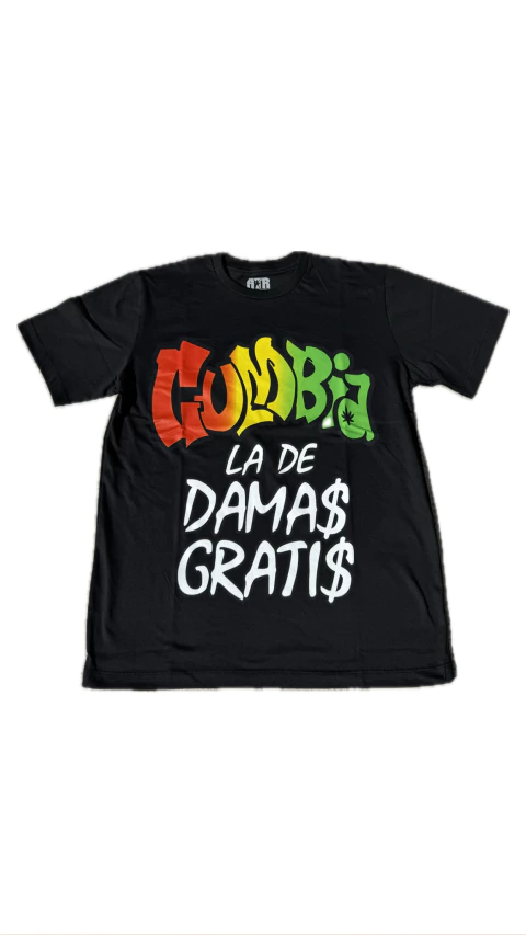 REMERA CUMBIA LA DE D$ G$