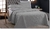 Kit Colcha New Every Day Matelassê Casal 3 pçs Cinza