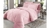 Jogo de Cama Casal 4 Peças Percal 200 Fios Rosa