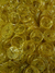 DISCO CON CORAZON GLITTER DORADO