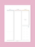 PLANNER VERTICAL - SEMANA A LA VISTA + MES A LA VISTA (en 2 hojas) - comprar online