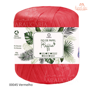Raffia (00045 Vermelho)
