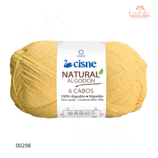 Cisne Natural Algodón 6 Cabos (00298)