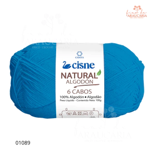 Cisne Natural Algodón 6 Cabos (01089)