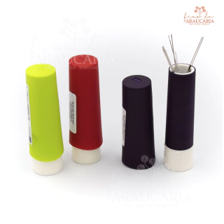 Porta Agulhas Twister com Imã Prym (Roxo)
