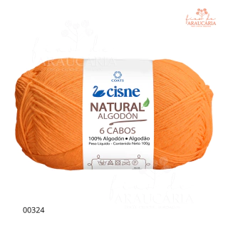 Cisne Natural Algodón 6 Cabos (00324)