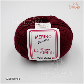 Merino Superfine (4038 Bordô)