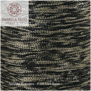 Náutico Duo 5mm (Simone Guerreiro - Preto c/Ramí)