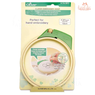 Bastidor de Plástico para Bordado Clover (12cm)