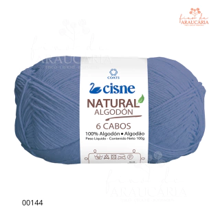 Cisne Natural Algodón 6 Cabos (00144)
