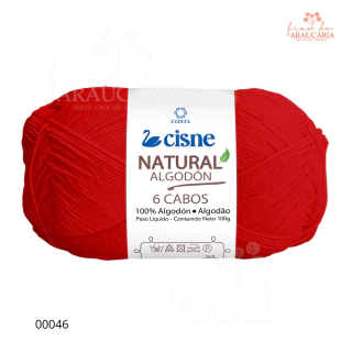 Cisne Natural Algodón 6 Cabos (00046)