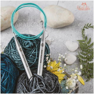 Agulhas Circulares para Tricô Cabo Fixo 100cm Mindful (2mm)