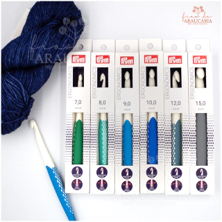 Agulhas Grossas para Crochê Ergonomics (7mm)