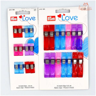 Prendedores para Tecido Prym Love (P - 2.6cm)