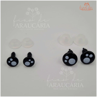 05 Pares de Olhos Kawaii com Travas (9mm)