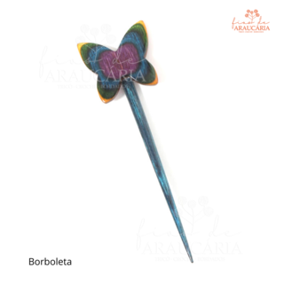 Alfinete Pin para Xale Knitpro (Borboleta)