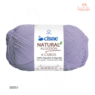 Cisne Natural Algodón 6 Cabos (00051)