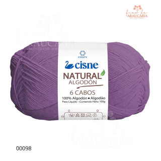 Cisne Natural Algodón 6 Cabos (00098)