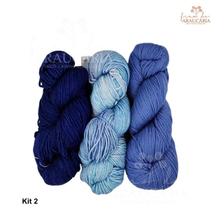 Kit TJ Misterioso Retiro Tricotando Idéias 2025 Malabrigo Rios (Kit 2)
