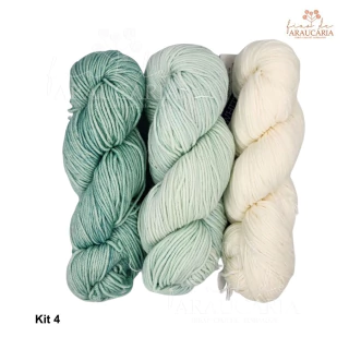 Kit TJ Misterioso Retiro Tricotando Idéias 2025 Malabrigo Rios (Kit 4)
