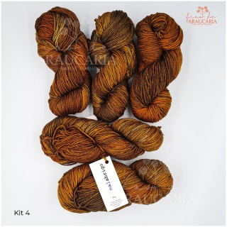 Malabrigo Rios - Single Lot com 5 meadas (Kit 4)
