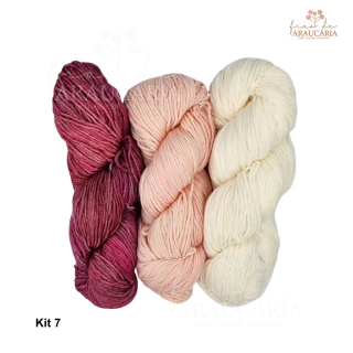 Kit TJ Misterioso Retiro Tricotando Idéias 2025 Malabrigo Rios (Kit 7)