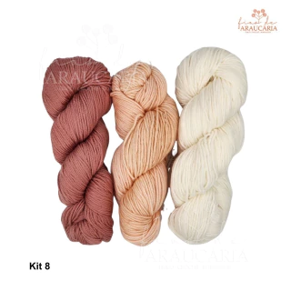 Kit TJ Misterioso Retiro Tricotando Idéias 2025 Malabrigo Rios (Kit 8)
