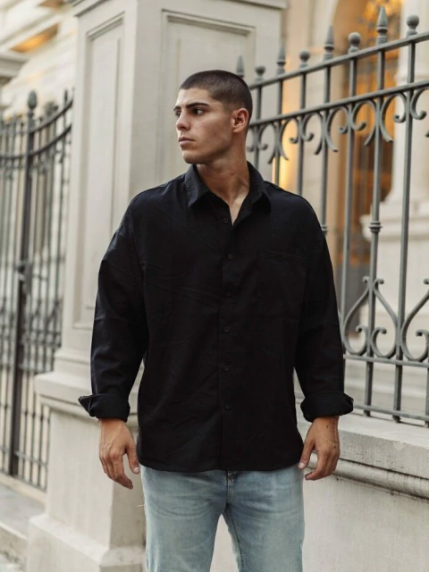 CAMISA LIPA NEGRA (05290)