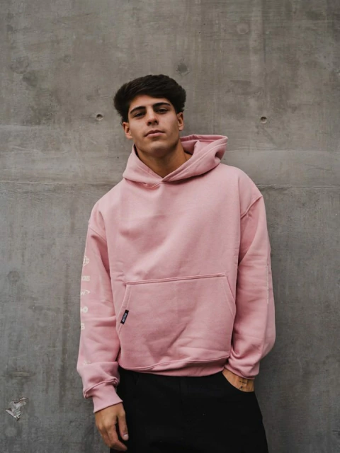 BUZO STILL HERE ROSA (06008)