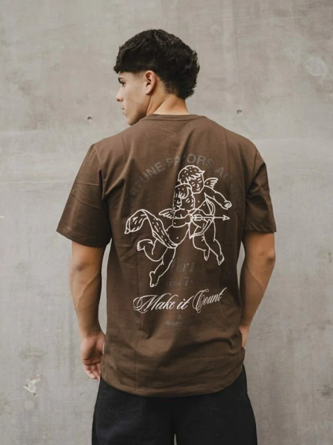 REMERA FORTUNE CHOCOLATE (05965)