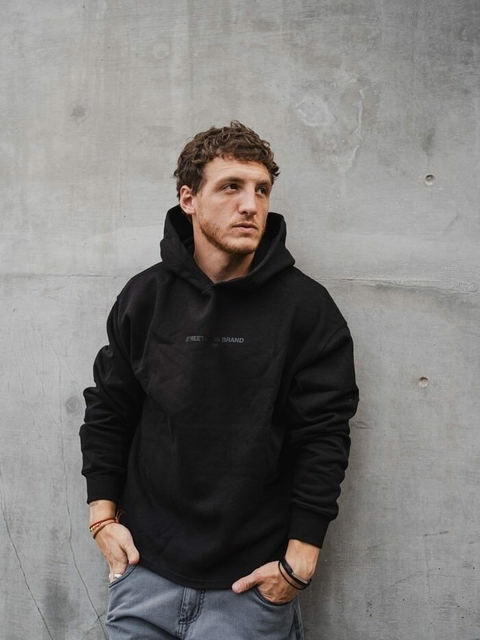 HOODIE TROUBLE NEGRO (05696)